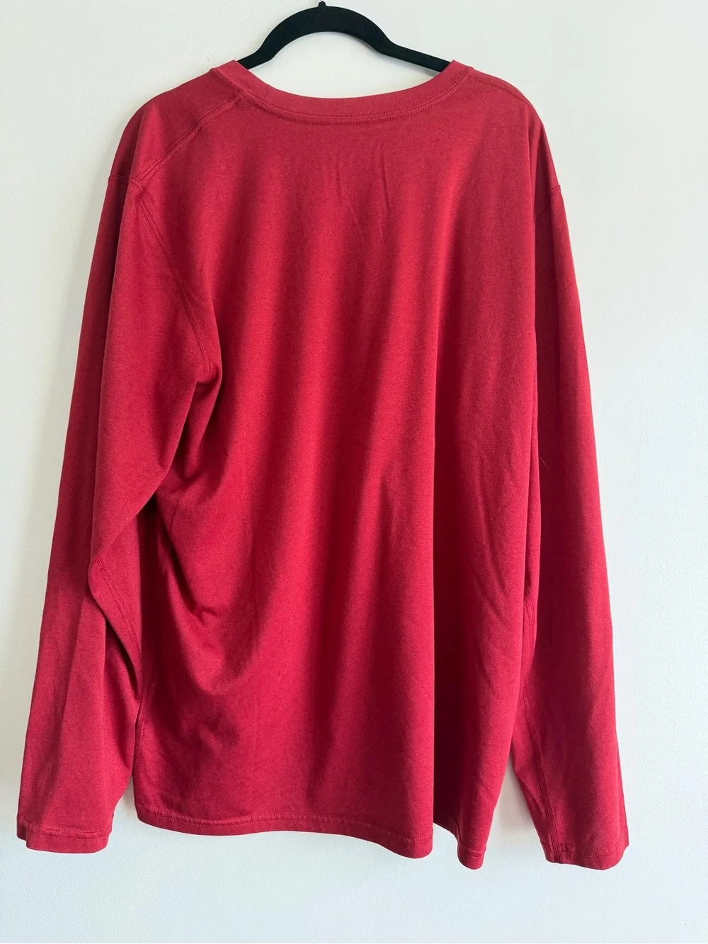 Nike Crimson 'Bama Baseball Long Sleeve Tee Dri Fit XL